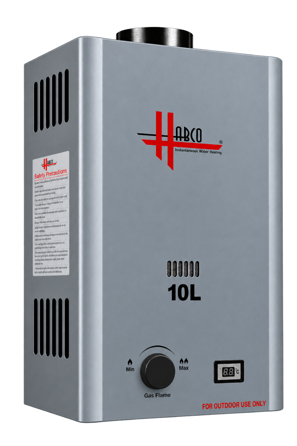 Habco 10L Zero Start Type D gas water heater