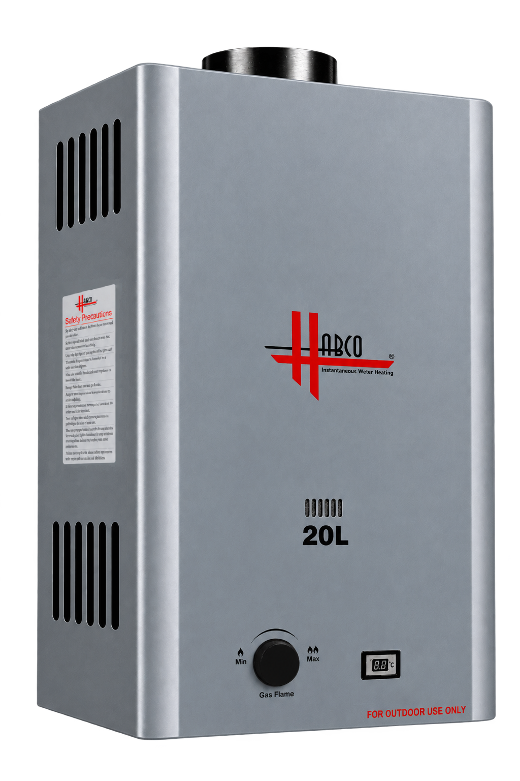 Habco 20L Zero Start Type D gas water heater